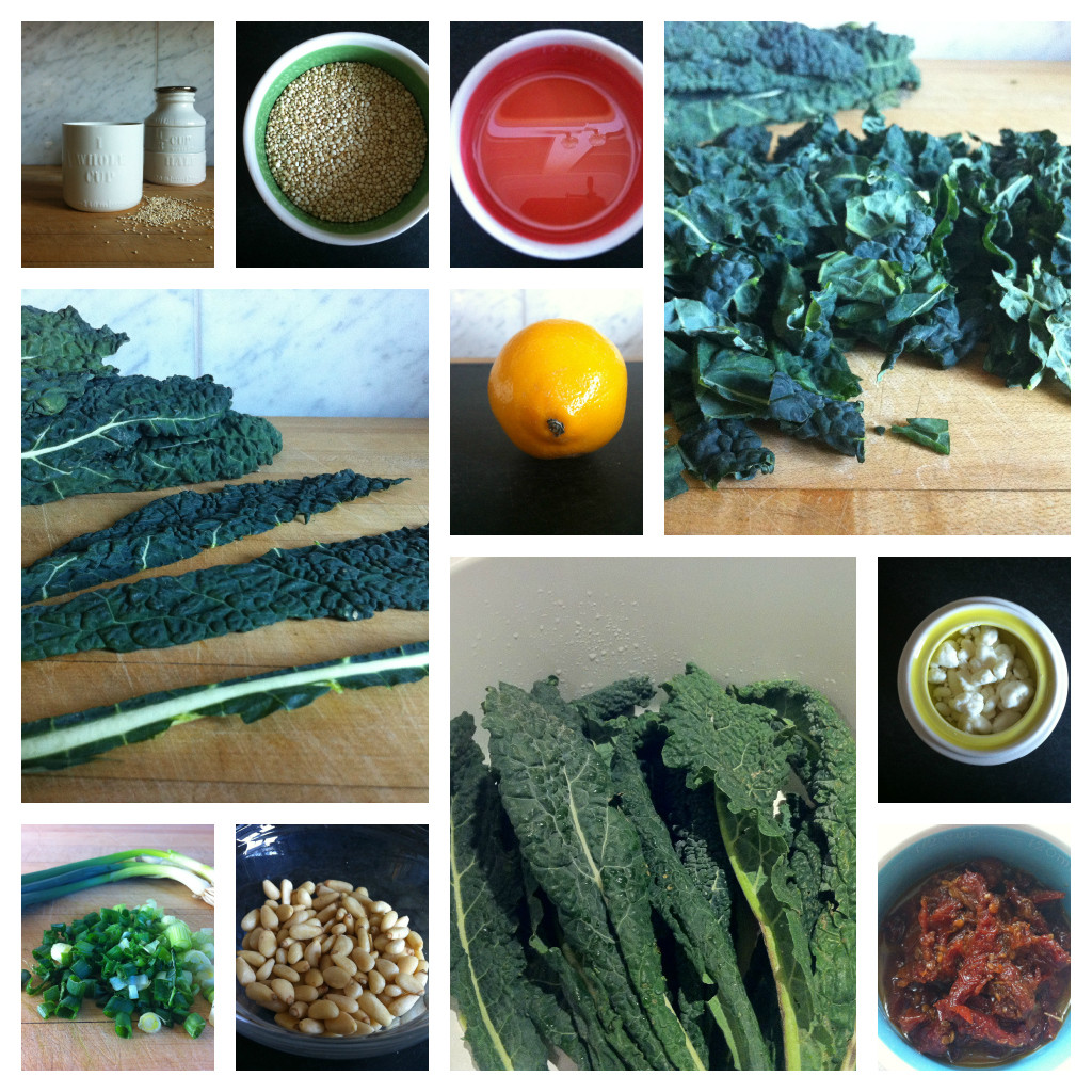 Quinoa Kale Ingredients 2 Collage