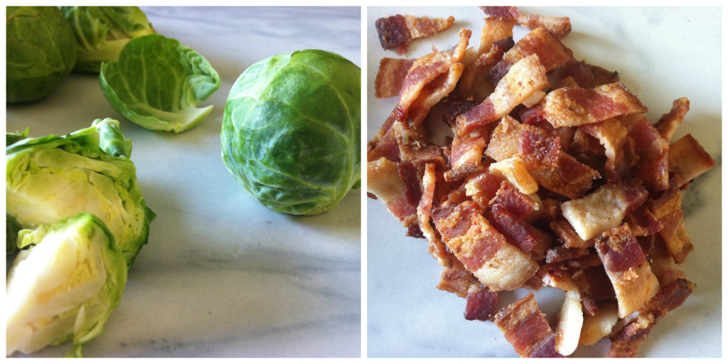 Brussels Sprouts & Bacon Collage