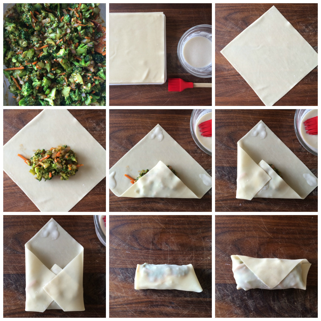 Egg Roll Collage