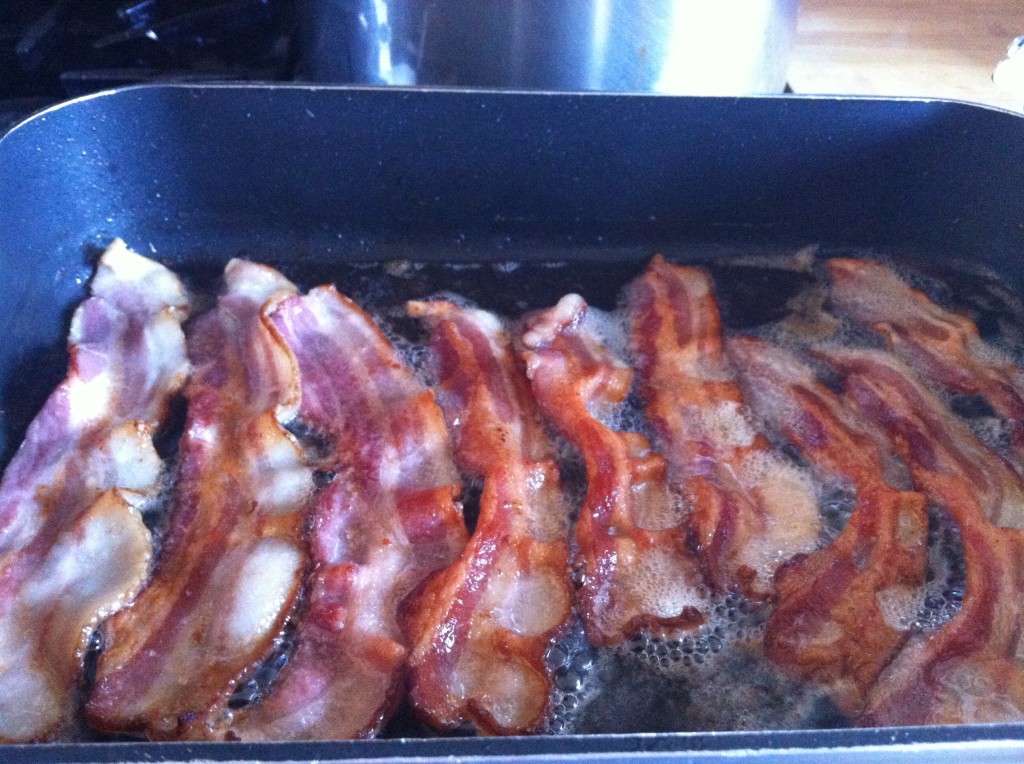 Bacon Sizzling