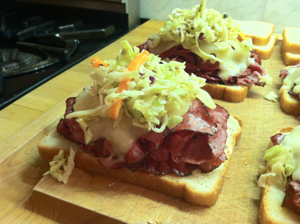 Pastrami Cheese Coleslaw