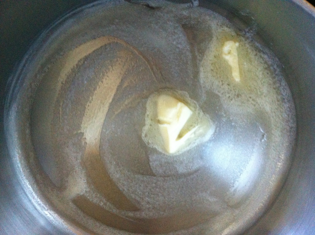 Butter Melting in Pot
