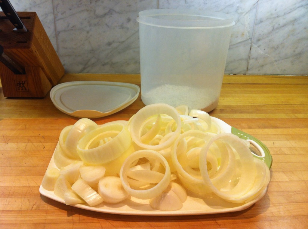 Onion Rings & Flour