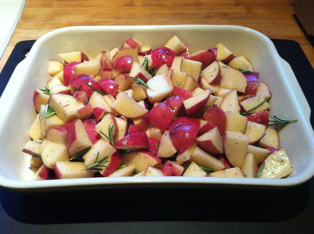 Potatoes Red with Rosemary