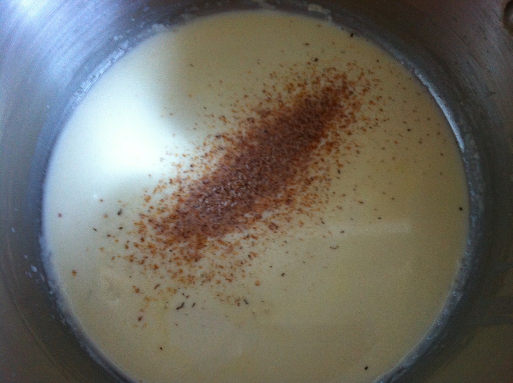 White Sauce with Nutmeg