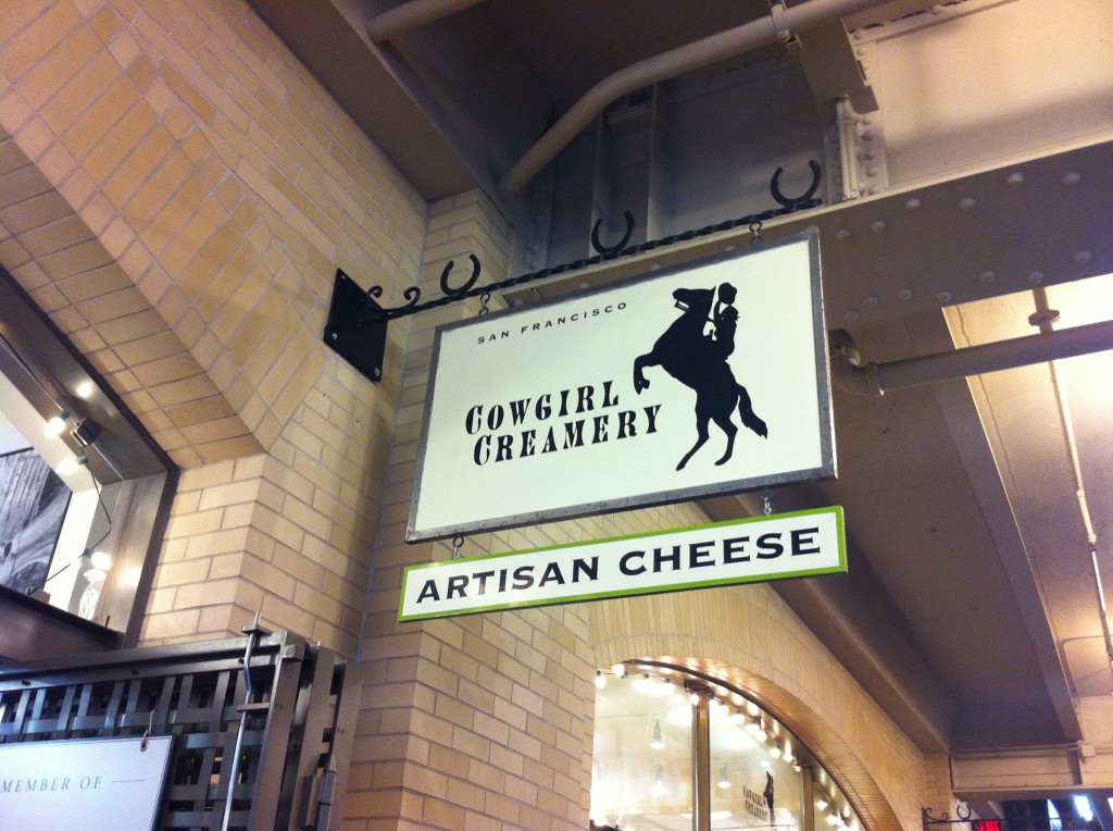 Cowgirl Creamery Sign
