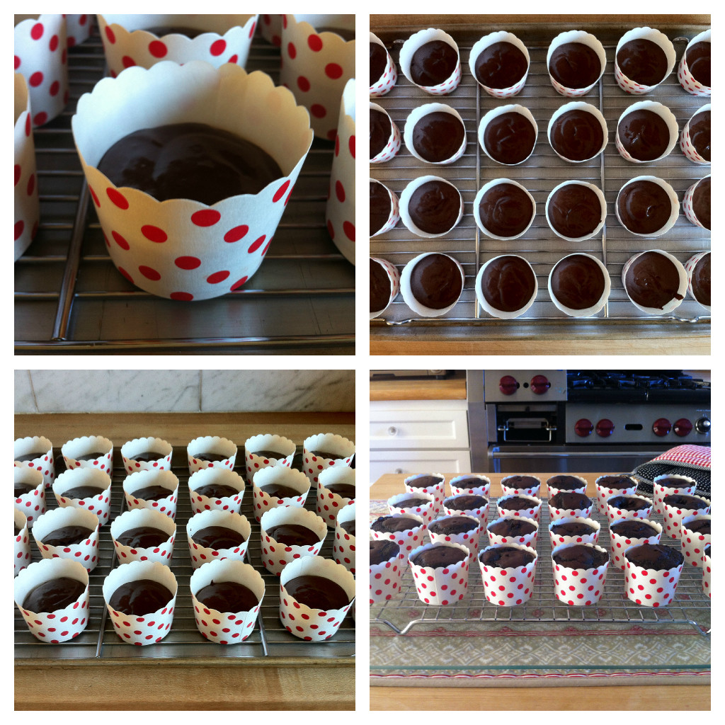 DF Cupcakes in cups Collage