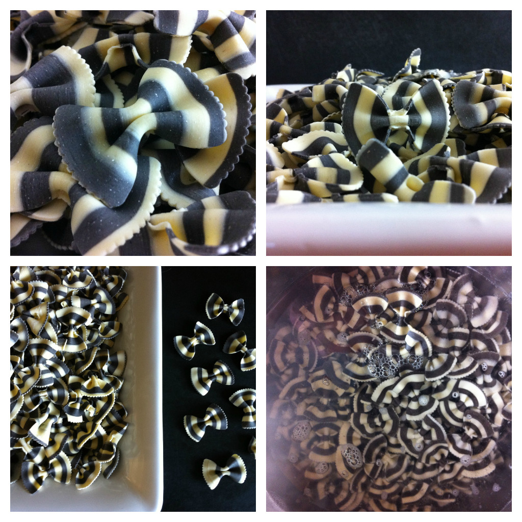 Zebra Pasta Collage