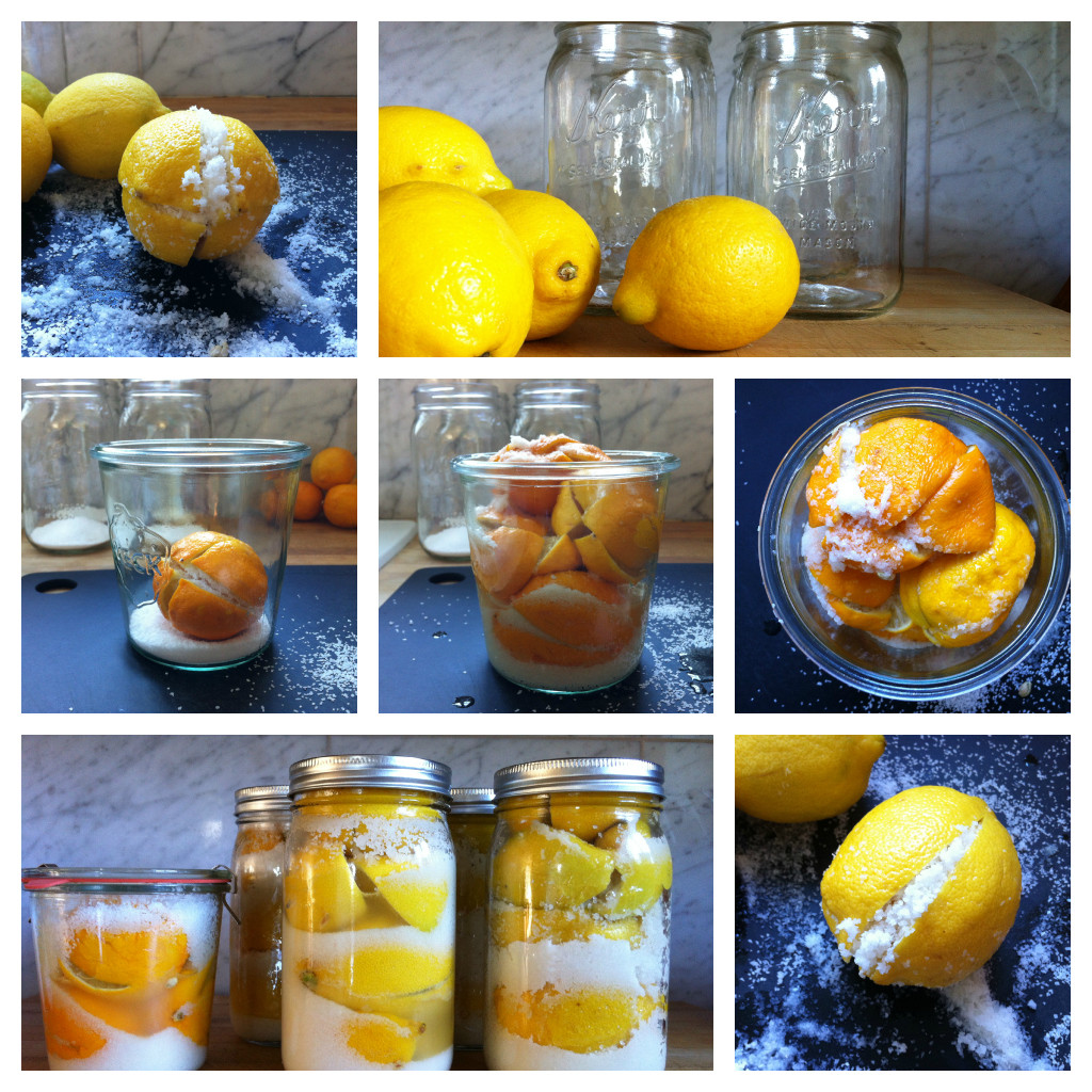 Preserved Lemons Collage