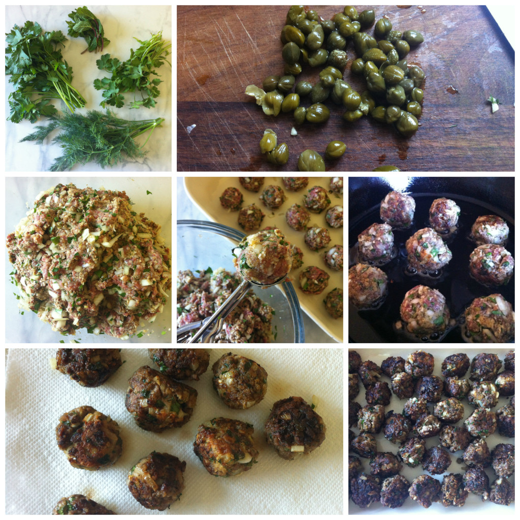Meatball Collage