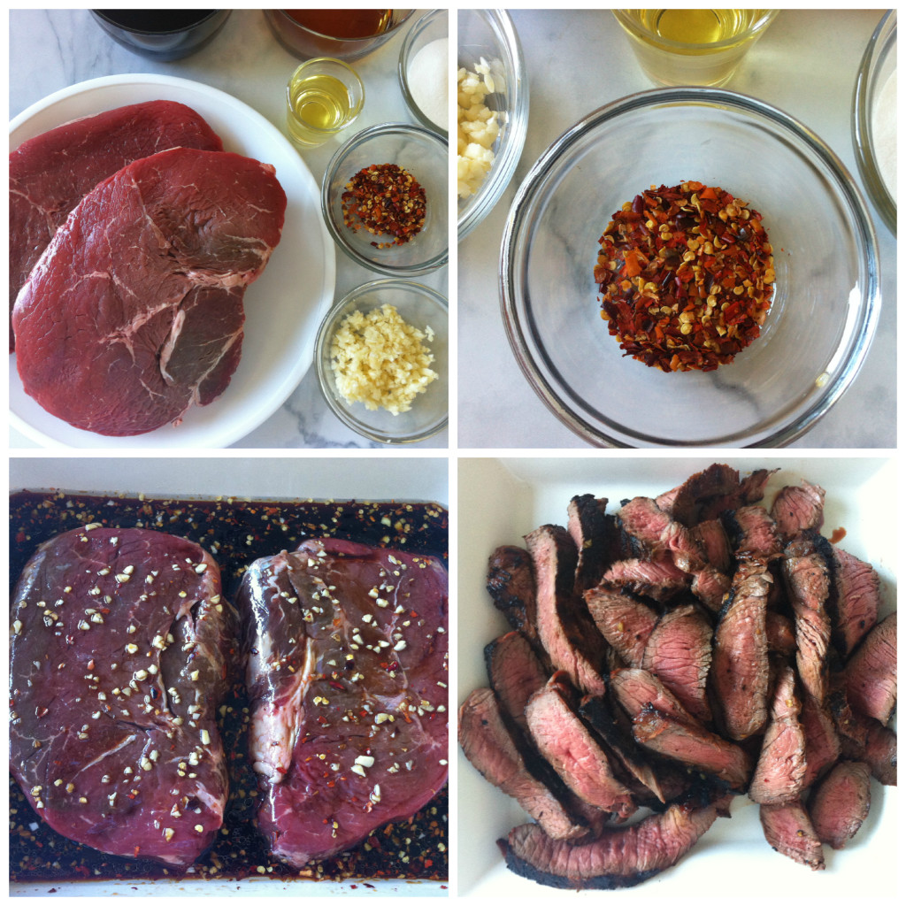Korean Steak Collage
