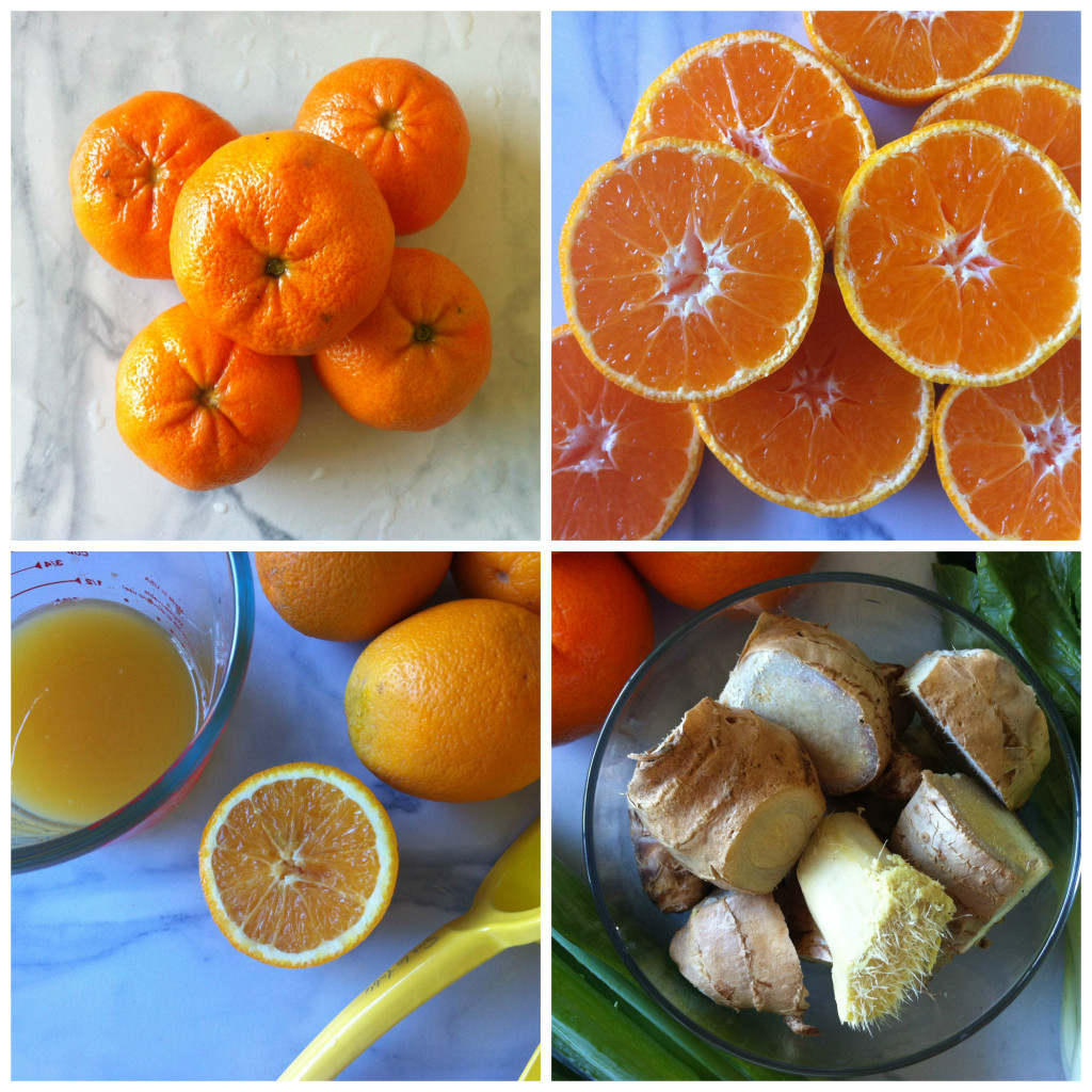 Orange sauce Collage