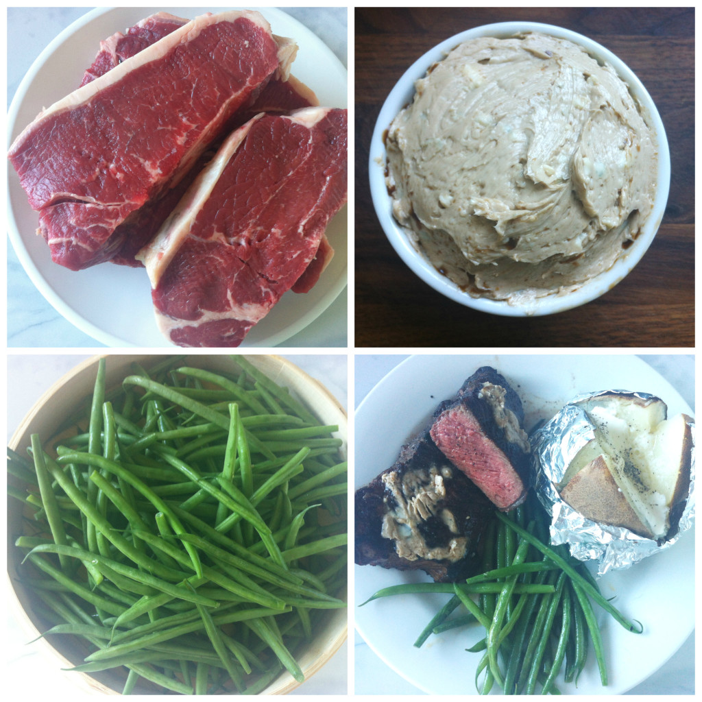 Steak Dinner Collage