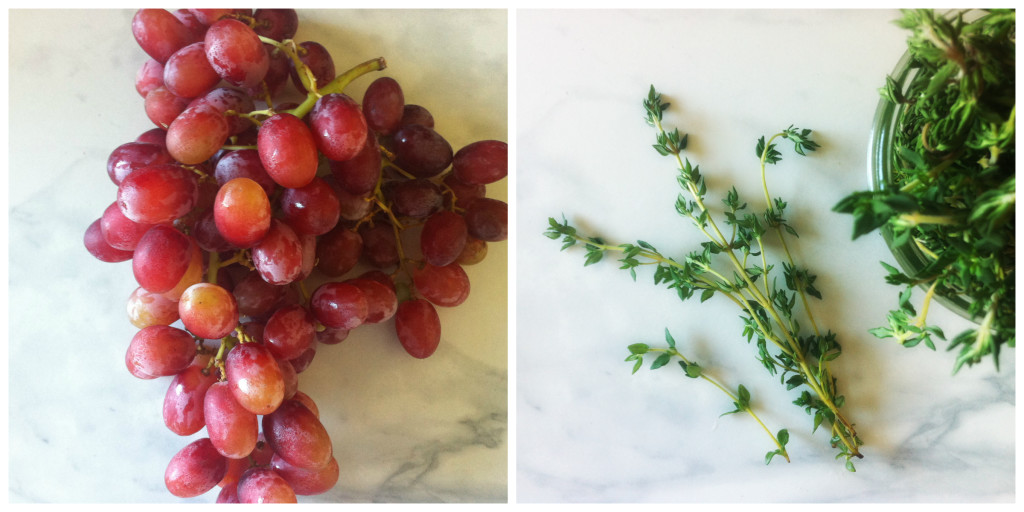 Grape Thyme Collage