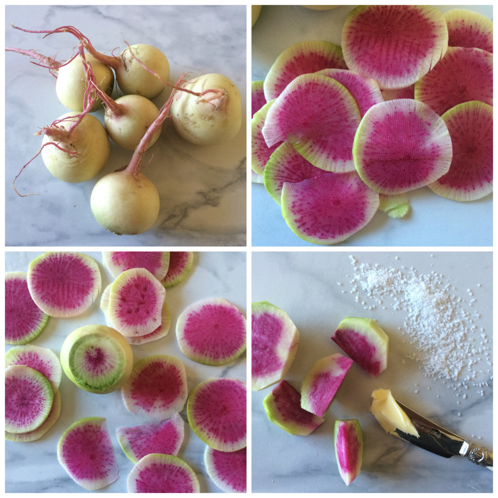 Radish Collage