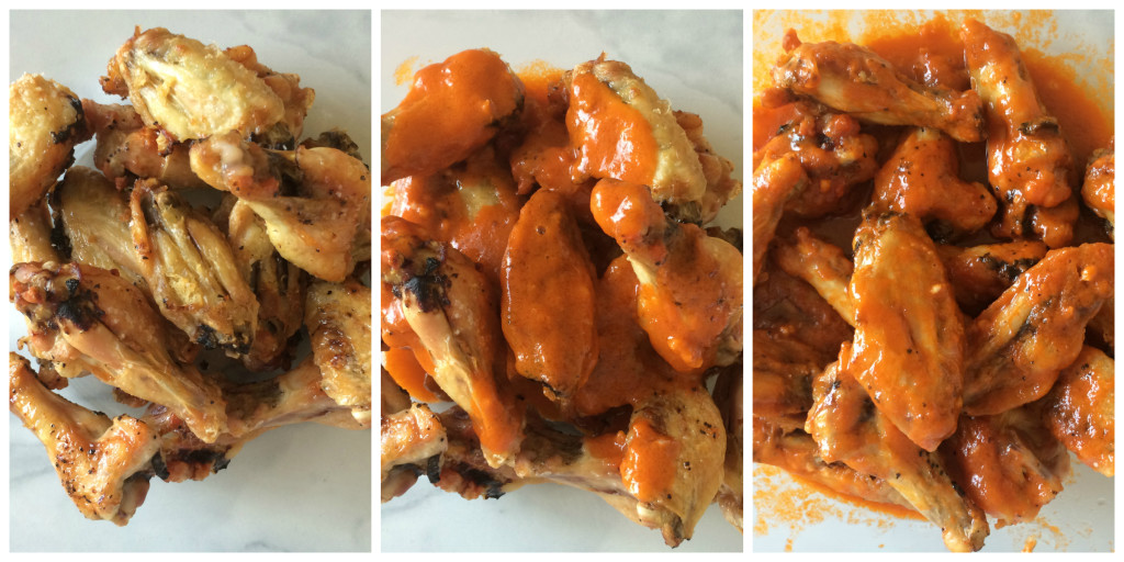 Wings + Sauce Collage