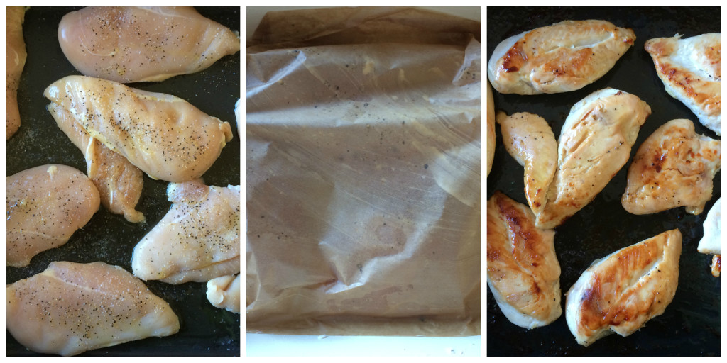 Dry Poached Chicken  Collage