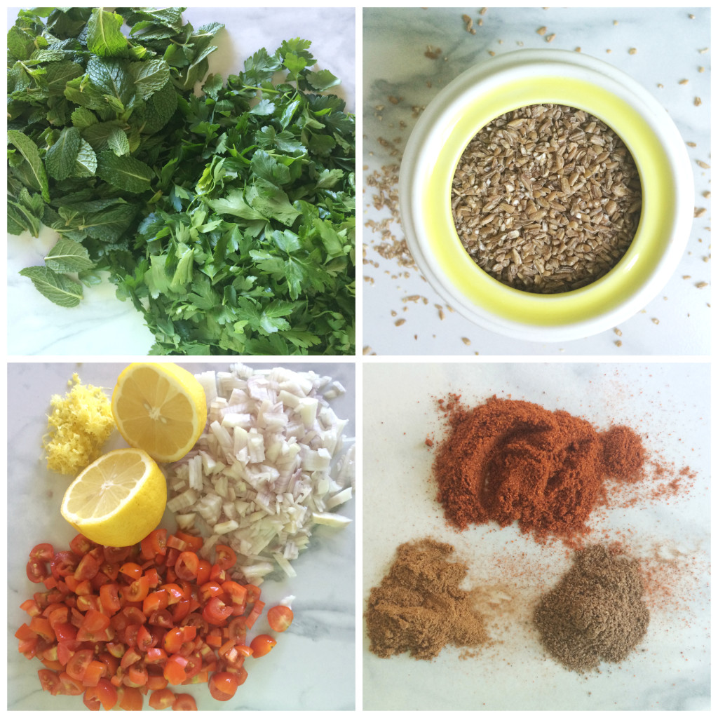 Tabbouleh Collage